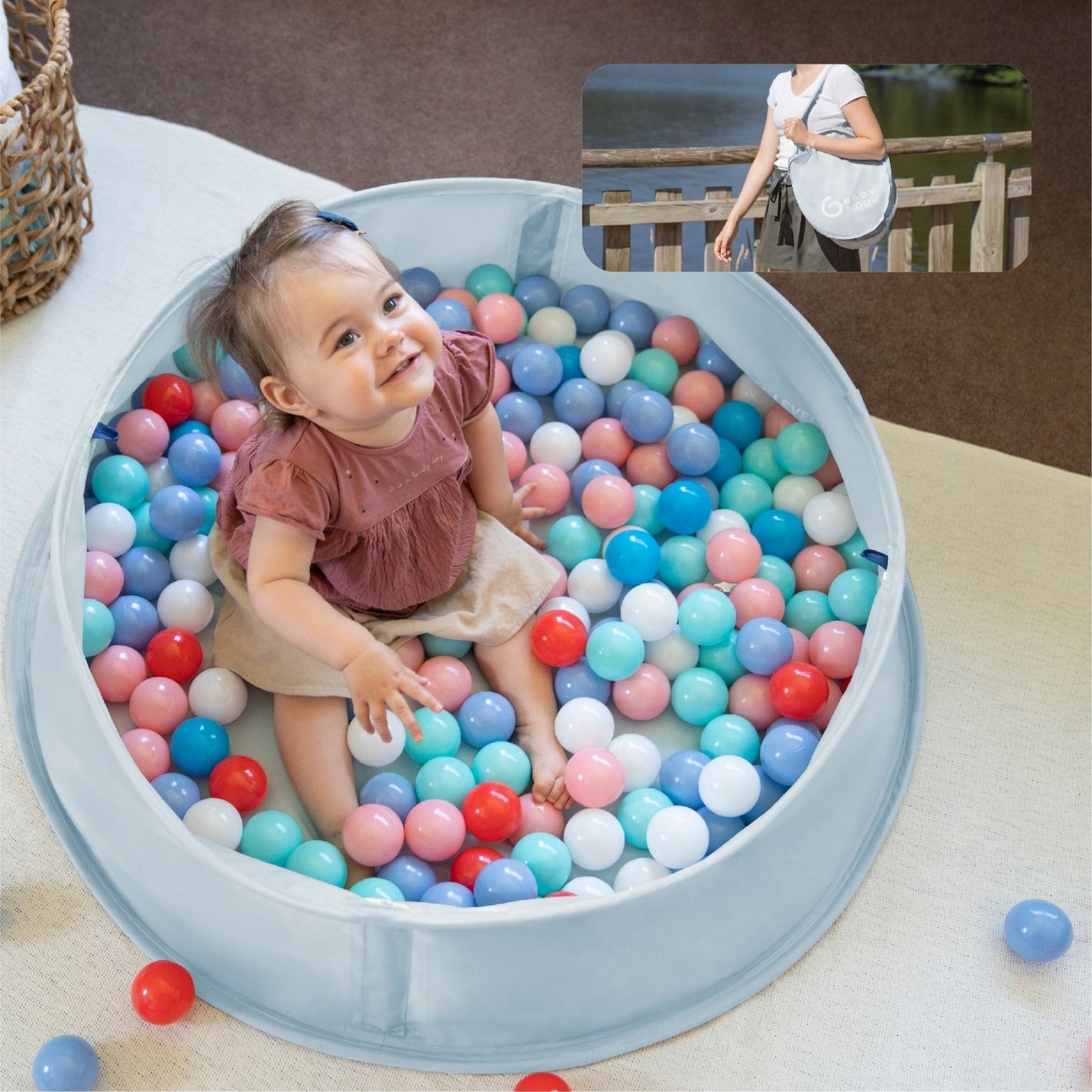 Babymoov Aquani Anti-UV SPF 50+ Playpen & Pool