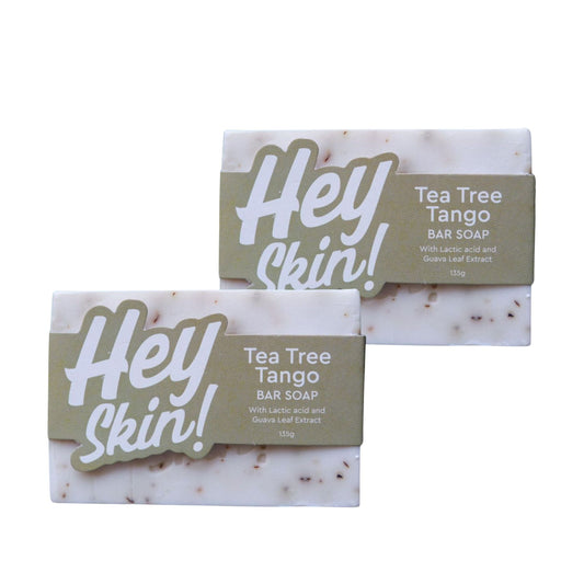 Hey Skin Tea Tree Tango Bar Soap 135g Bundle of 2