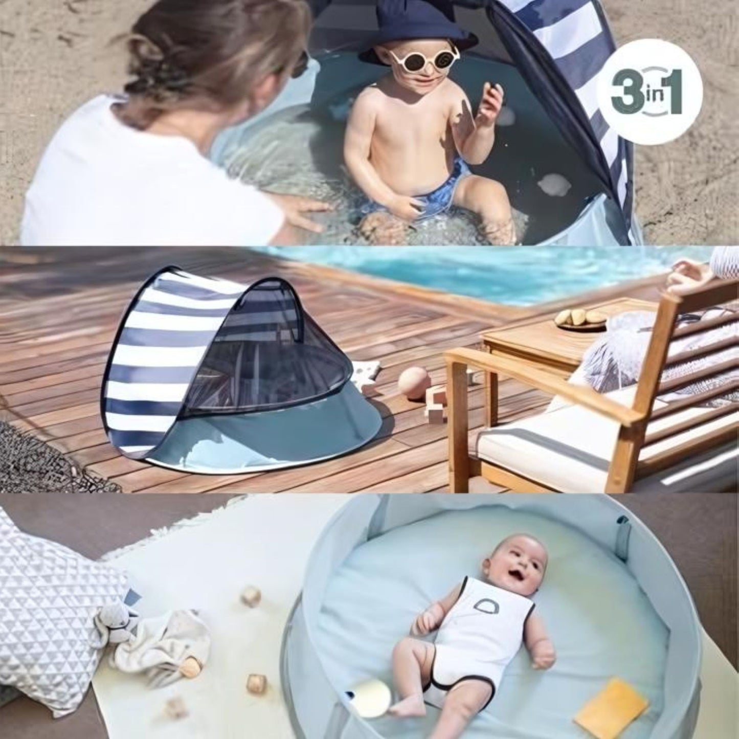 Babymoov Aquani Anti-UV SPF 50+ Playpen & Pool