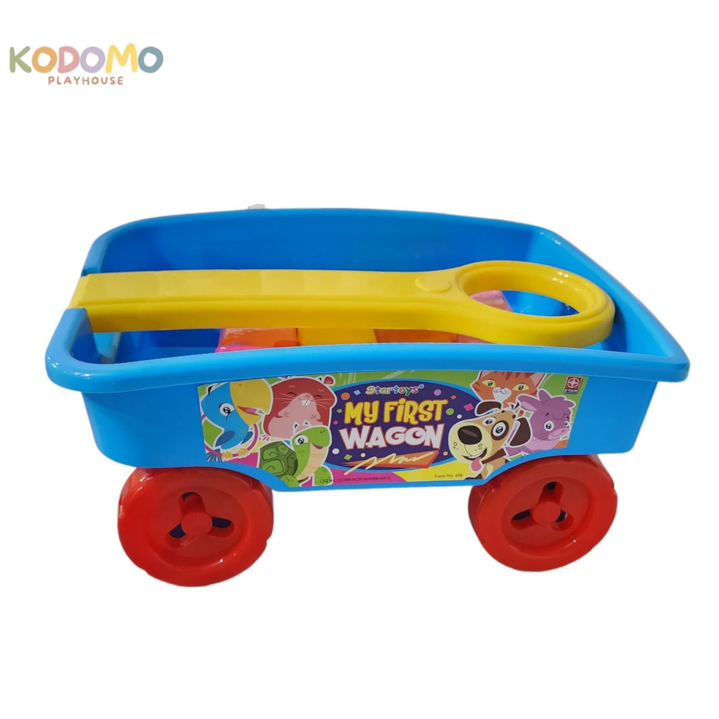 Kodomo Wagon with Letter Blocks