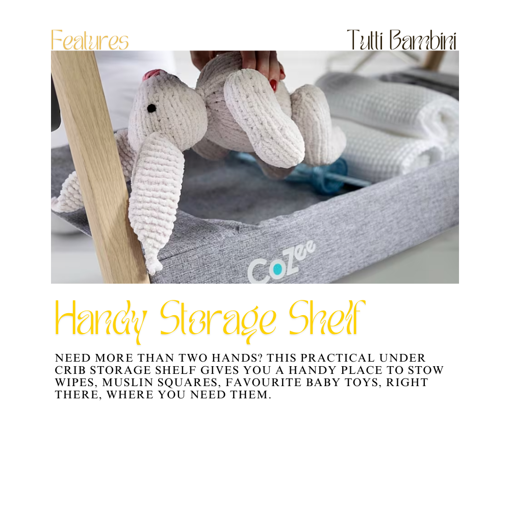 Tutti Bambini Cozee Air Bedside Crib