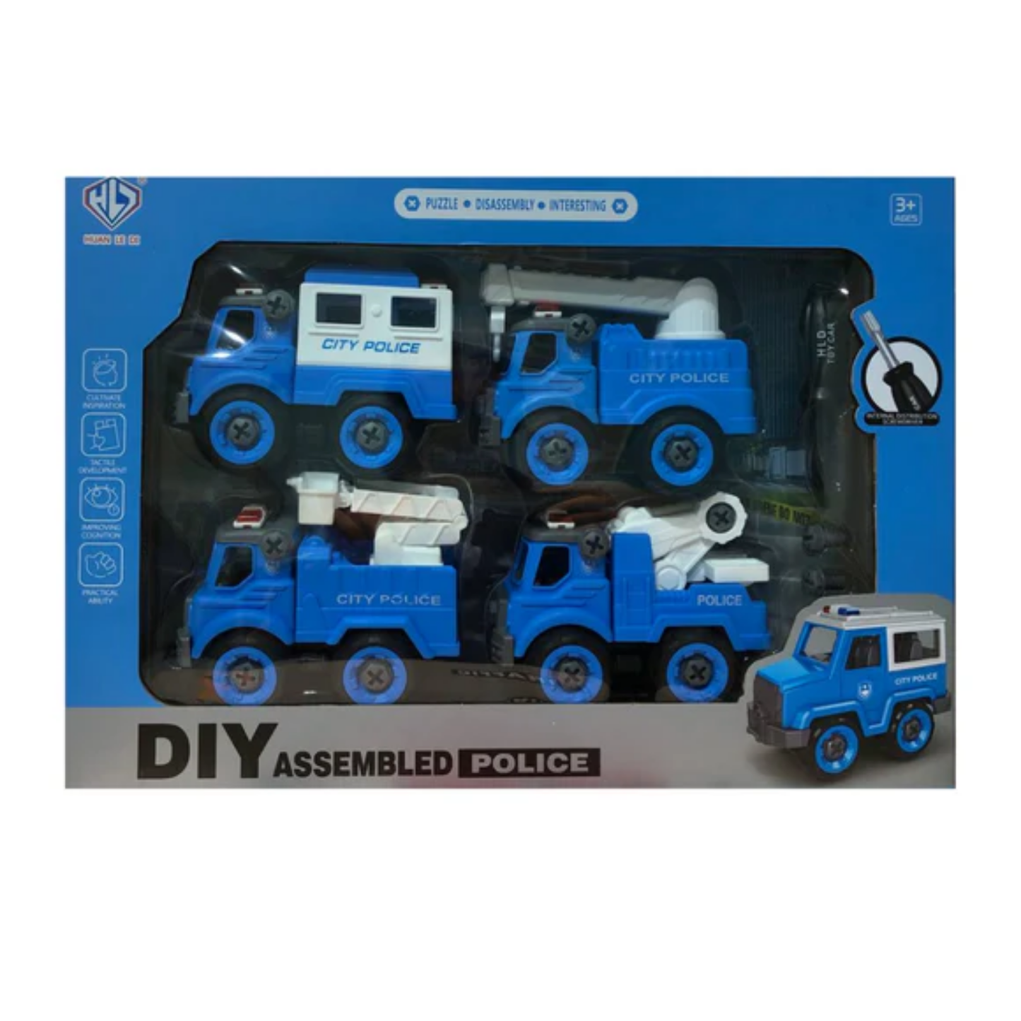 Kodomo Playhouse DIY Vehicles Set