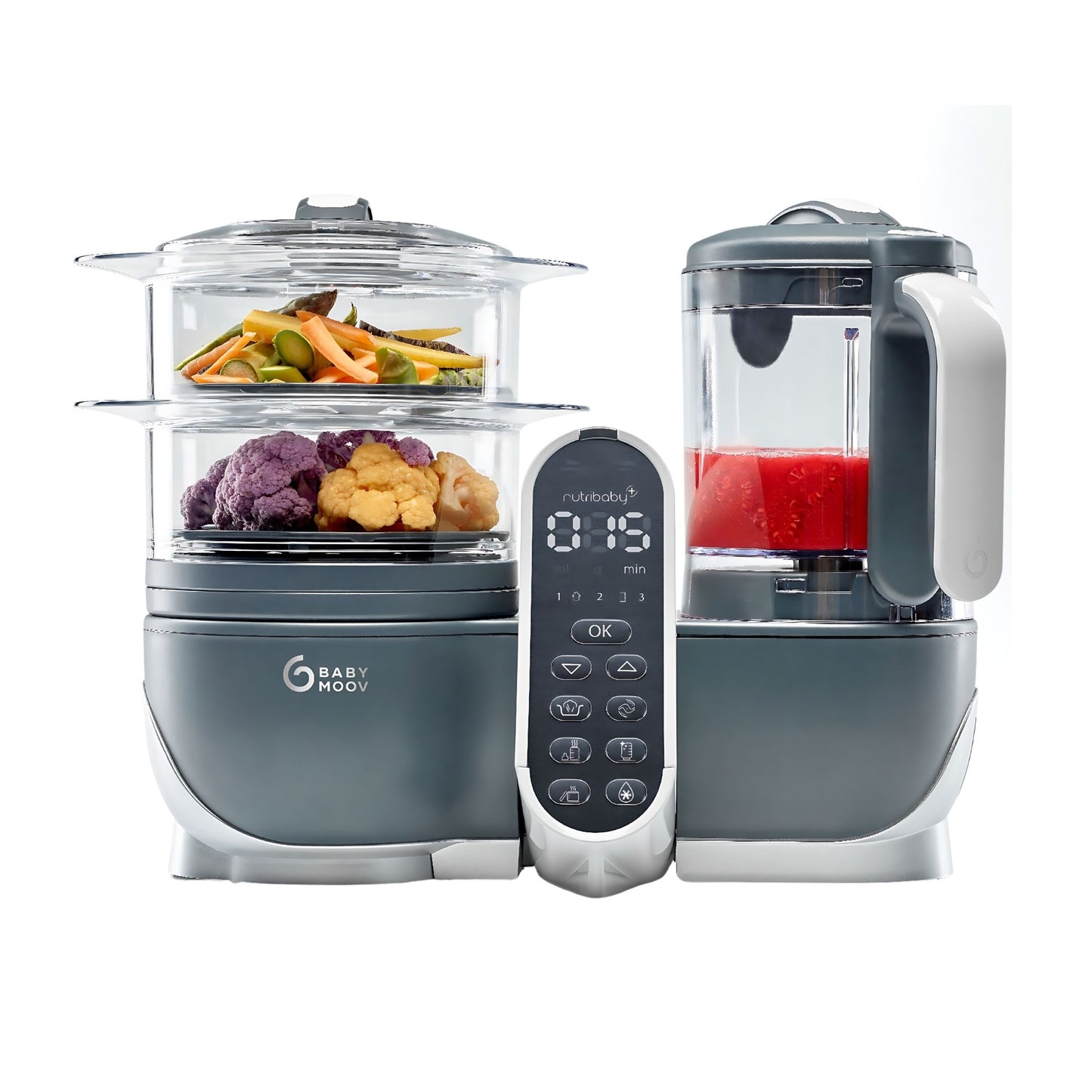 Babymoov Nutribaby(+): 6-in-1 Food Processor for Babies and Adults