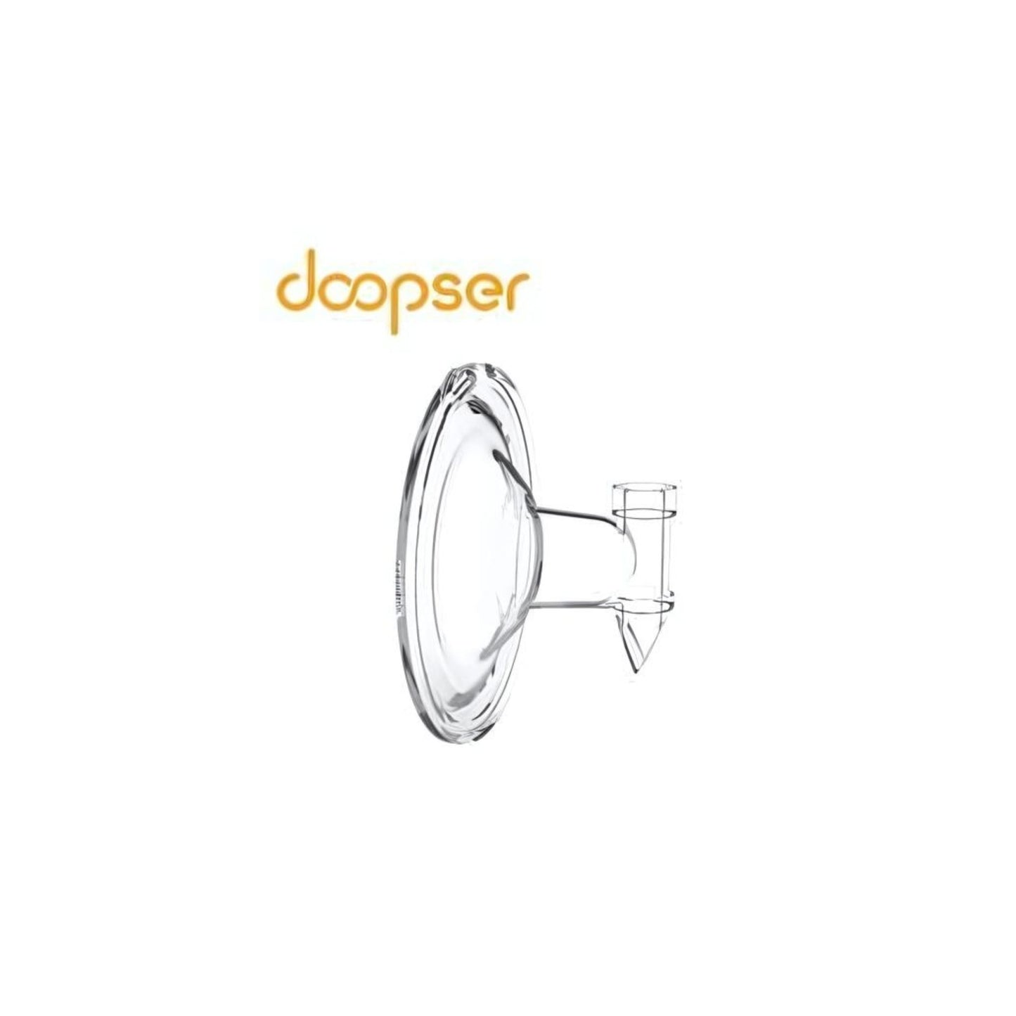 Doopser Silicone Breast Shield Connector Funnel 28mm