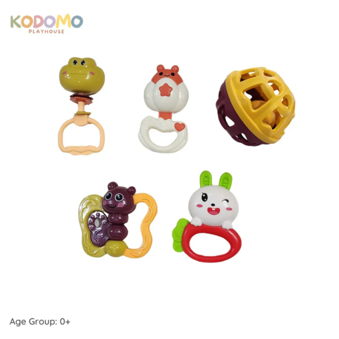 Kodomo Playhouse Rattle Set