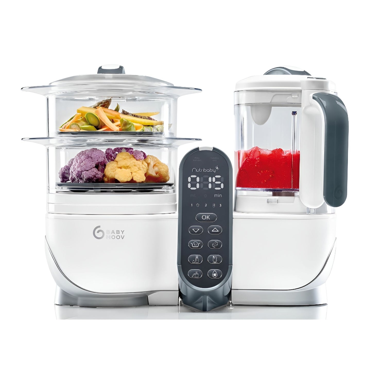 Babymoov Nutribaby(+): 6-in-1 Food Processor for Babies and Adults