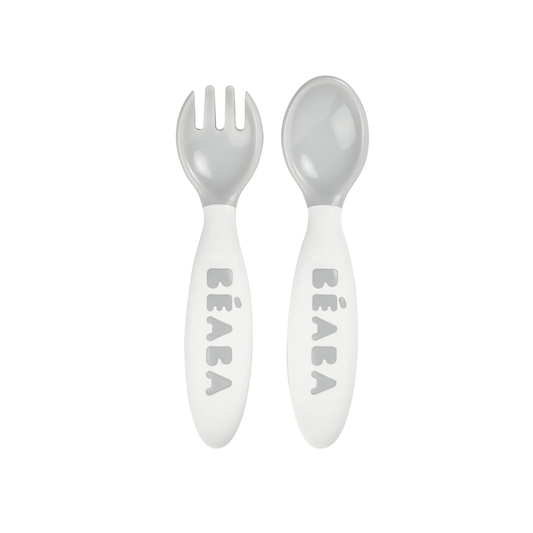 Beaba 2nd-Age Training Fork & Spoon Set