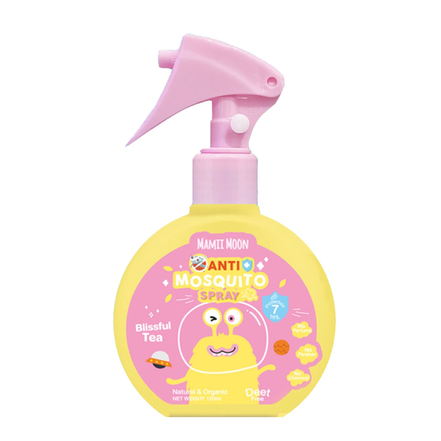 BLISSFUL TEA YELLOW | Mamii Moon Anti-Mosquito Spray 120ml