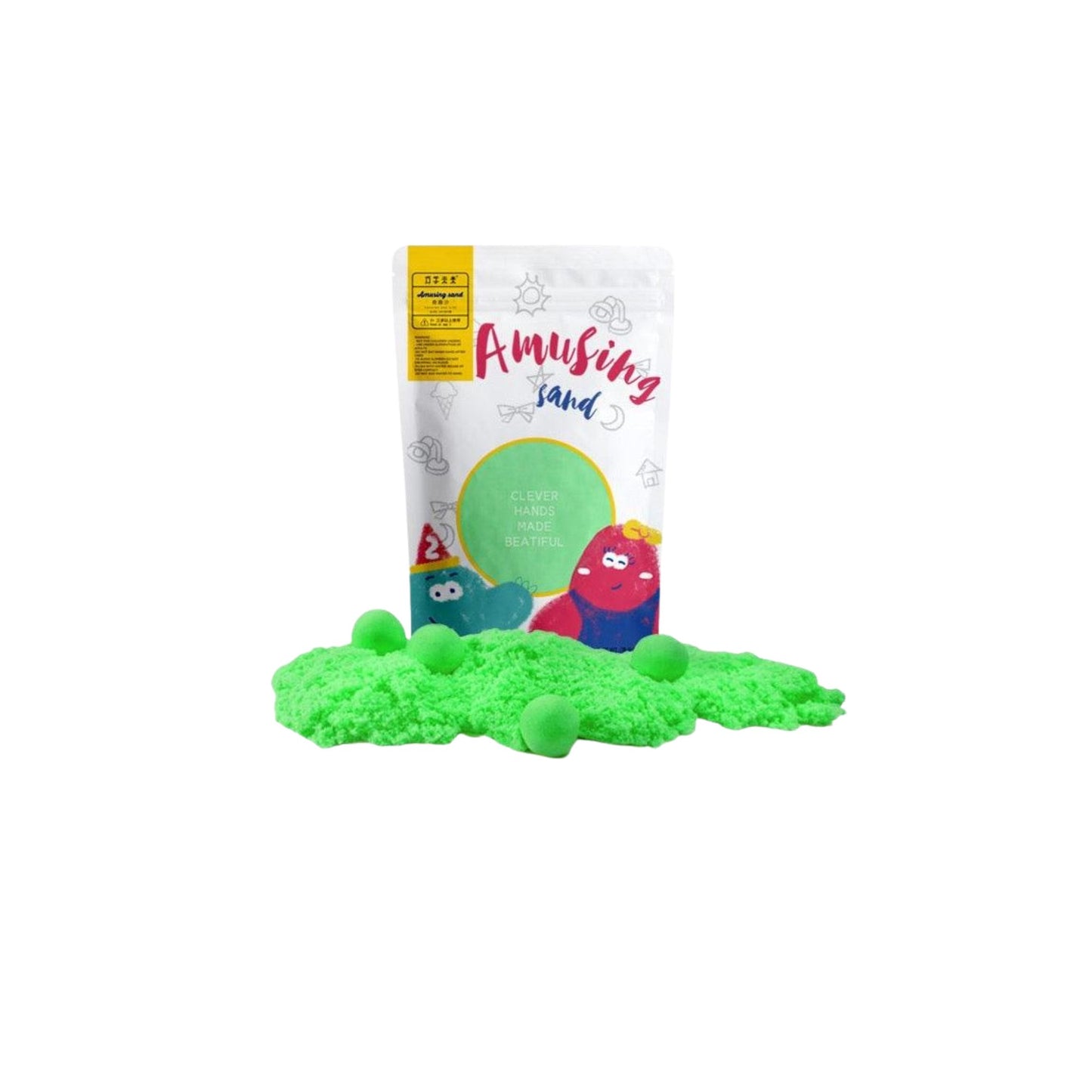 Cottontail Kinetic Motion Sand Toy 500G I Non Toxic Safe for Kids Easy to Clean up No Smell Free of Wheat Gluten and Casein