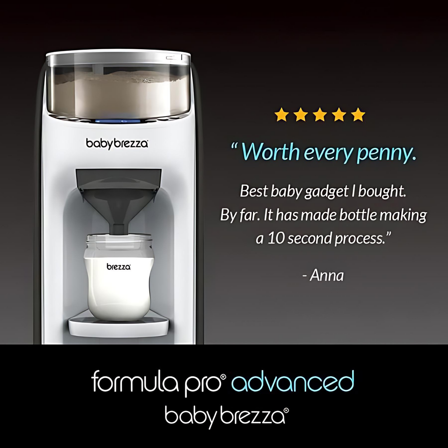 Baby Brezza Milk Pro Advanced Baby Formula Dispenser - White