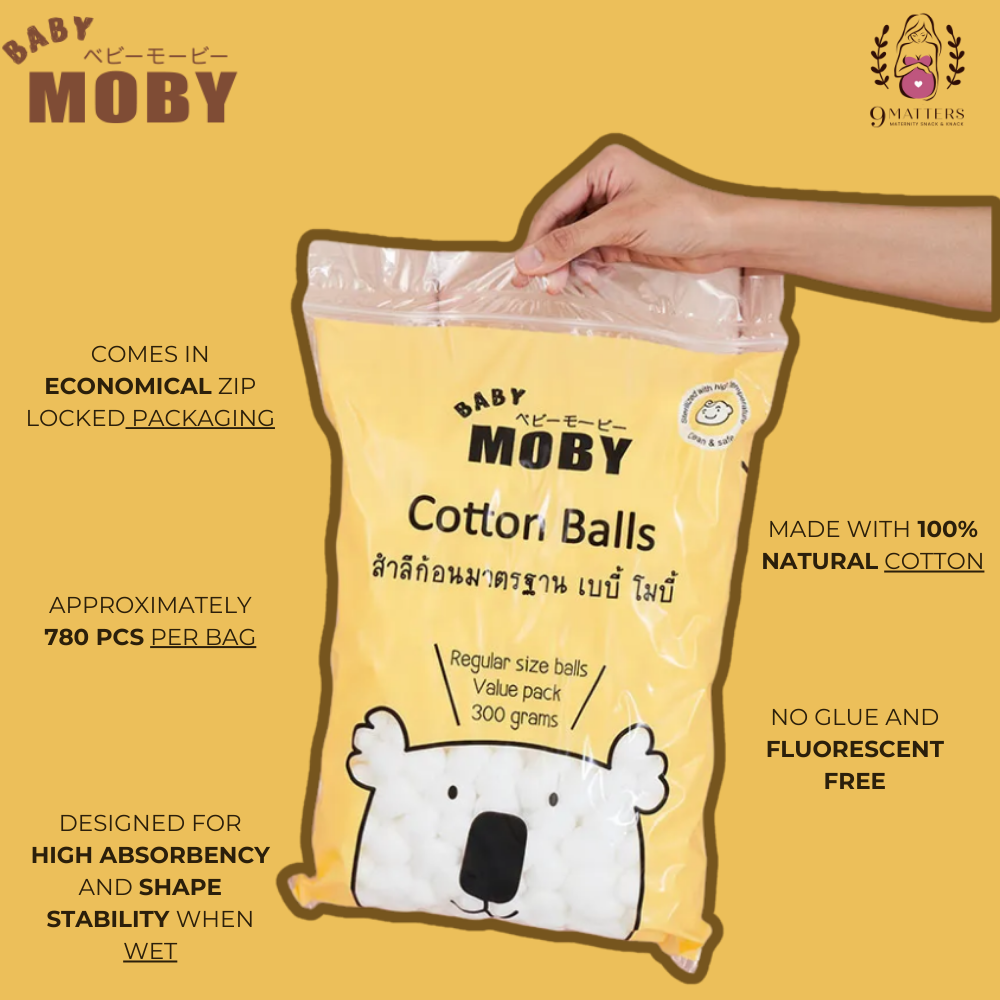 Baby Moby Standard Cotton Balls