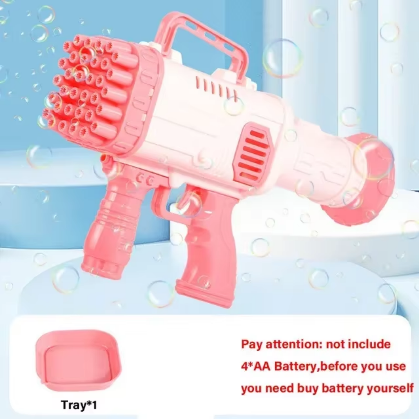 Kodomo Playhouse Bazooka Bubble Gun - Pink