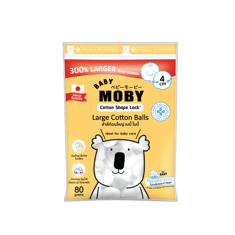 Baby Moby Standard Cotton Balls