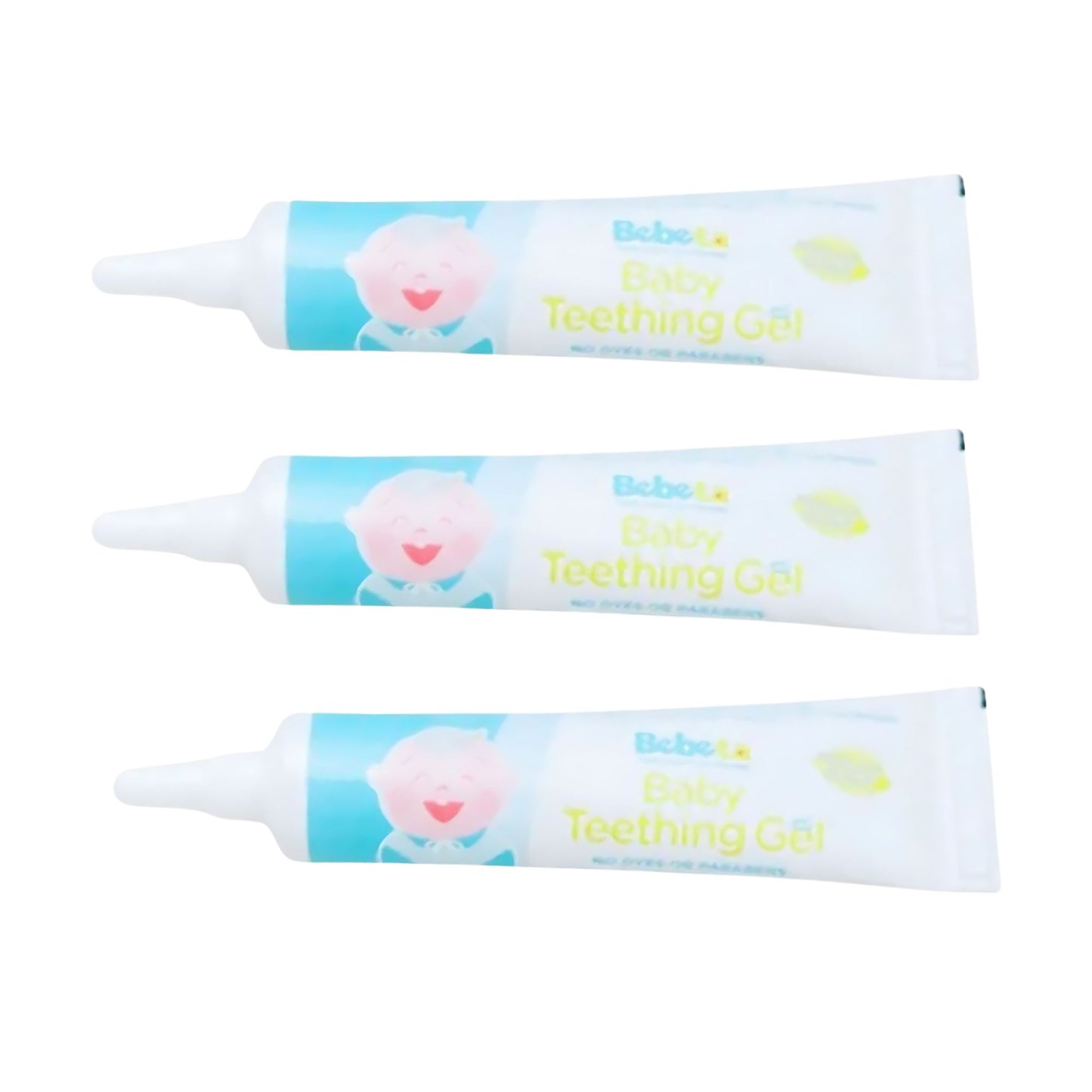 Bebeta Teething Gel Strawberry Flavor 10G Bundle of 3