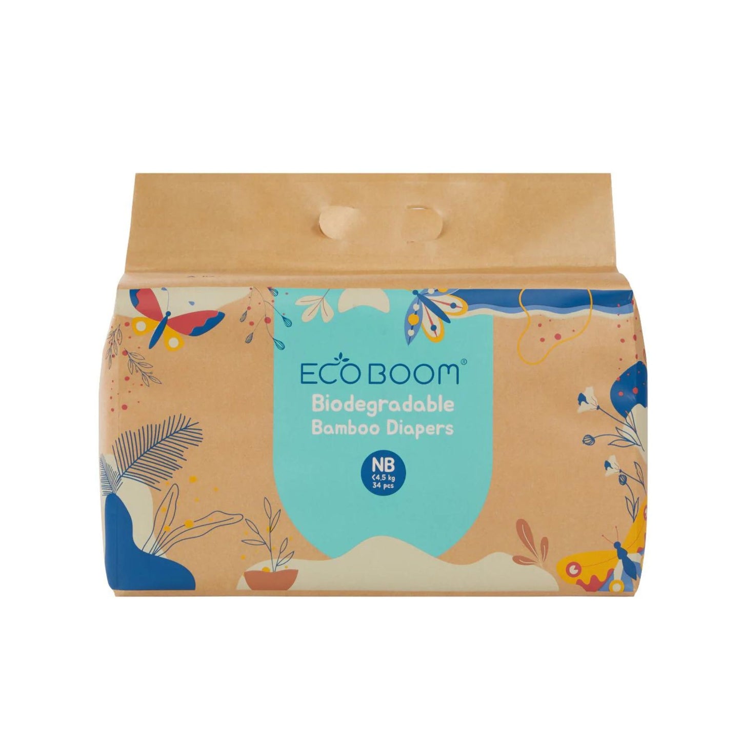 Eco Boom Biodegradable Bamboo Tape Trial Pack Diapers