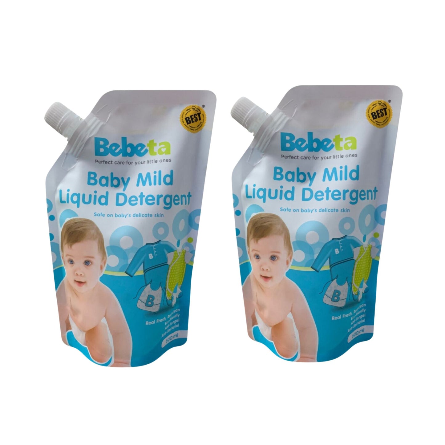 Bebeta Baby Mild Liquid Detergent 500ml Bundle of 2