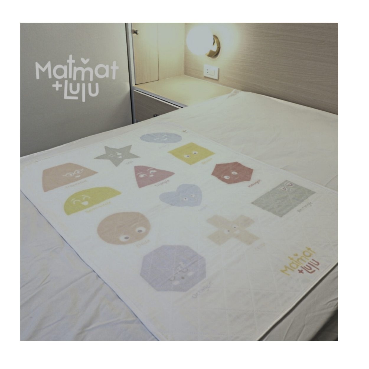 Matmat Lulu Educational Waterproof Absorbent Mat