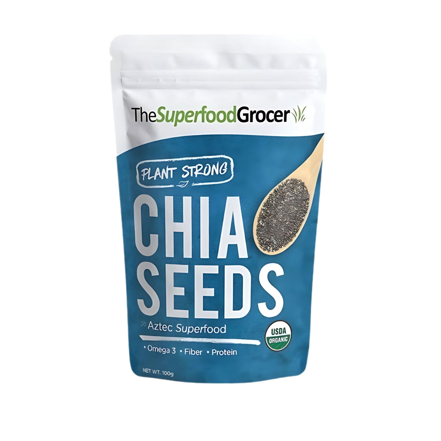 The Superfood Grocer Organic Black Chia Seeds