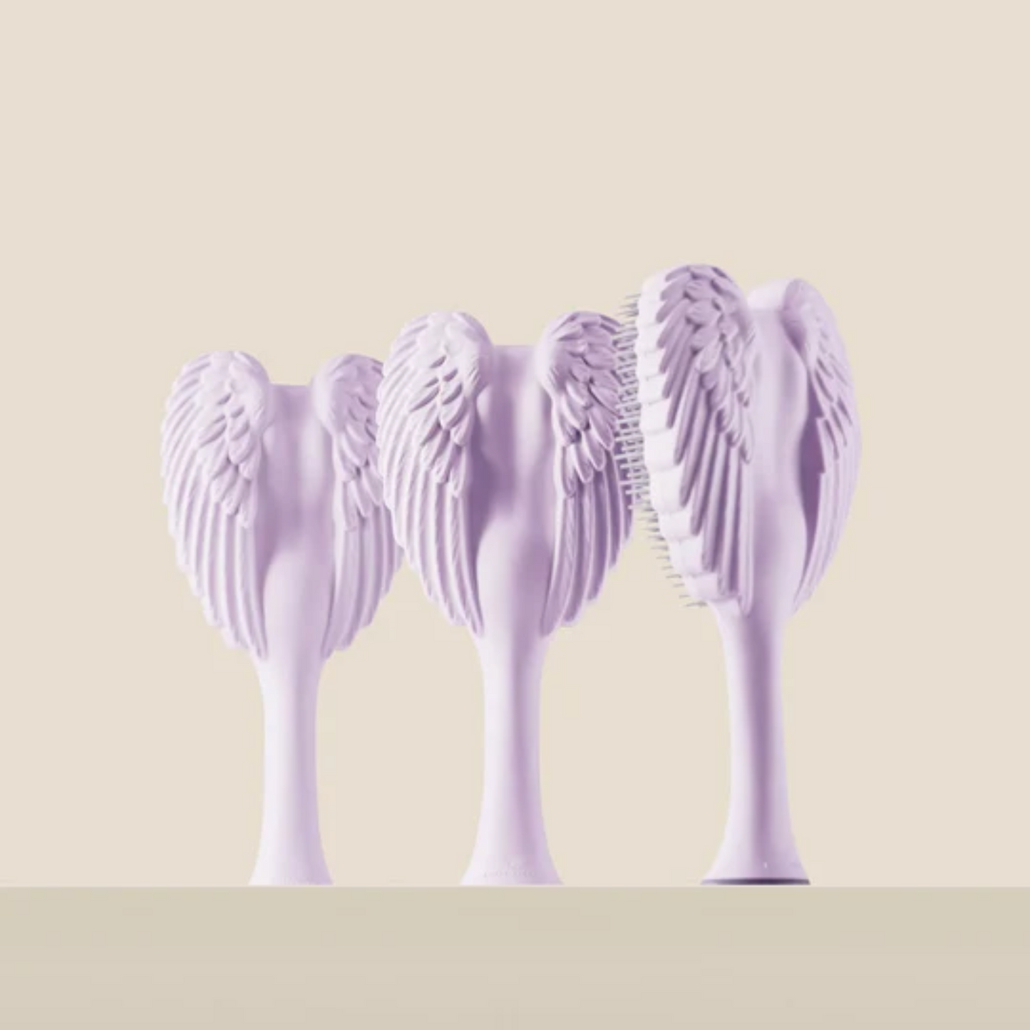 Tangle Angel Hair Detangling Brush 2.0 Pastel Lilac Grey Bristles