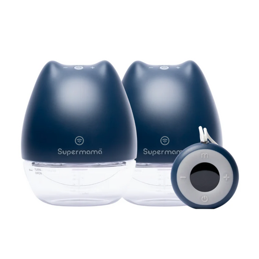 Supermama Lab Air Plus Handsfree Electric Breast Pump w/ Remote Control (Double)