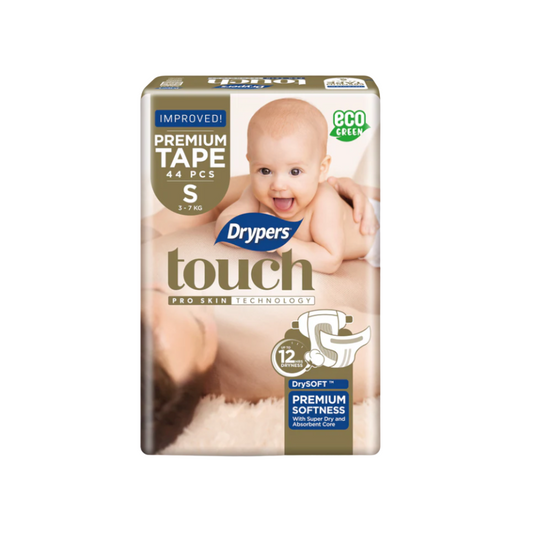 Drypers Premium Touch Tape Diapers