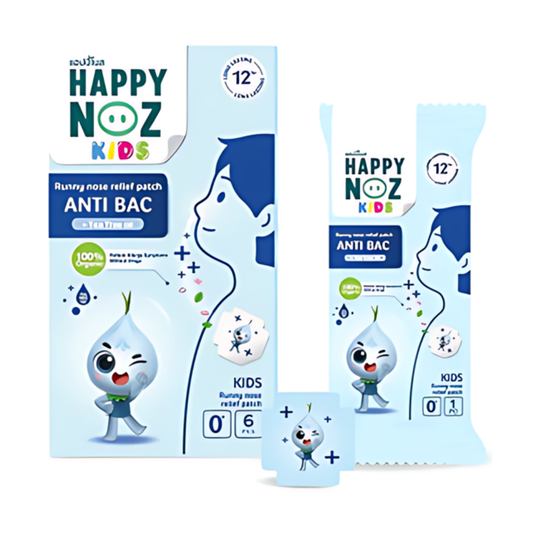 Happy Noz Organic Onion Sticker: Antibac with Tea Tree Oil (6s)