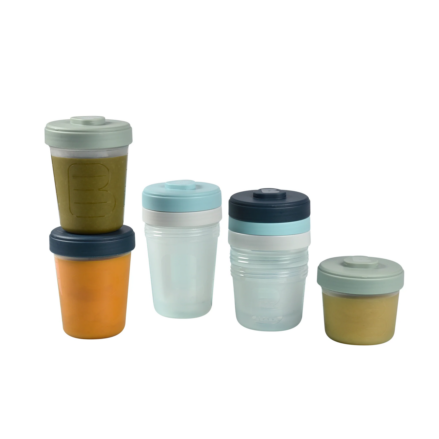 Beaba Toddler Food Storage Set - 8's