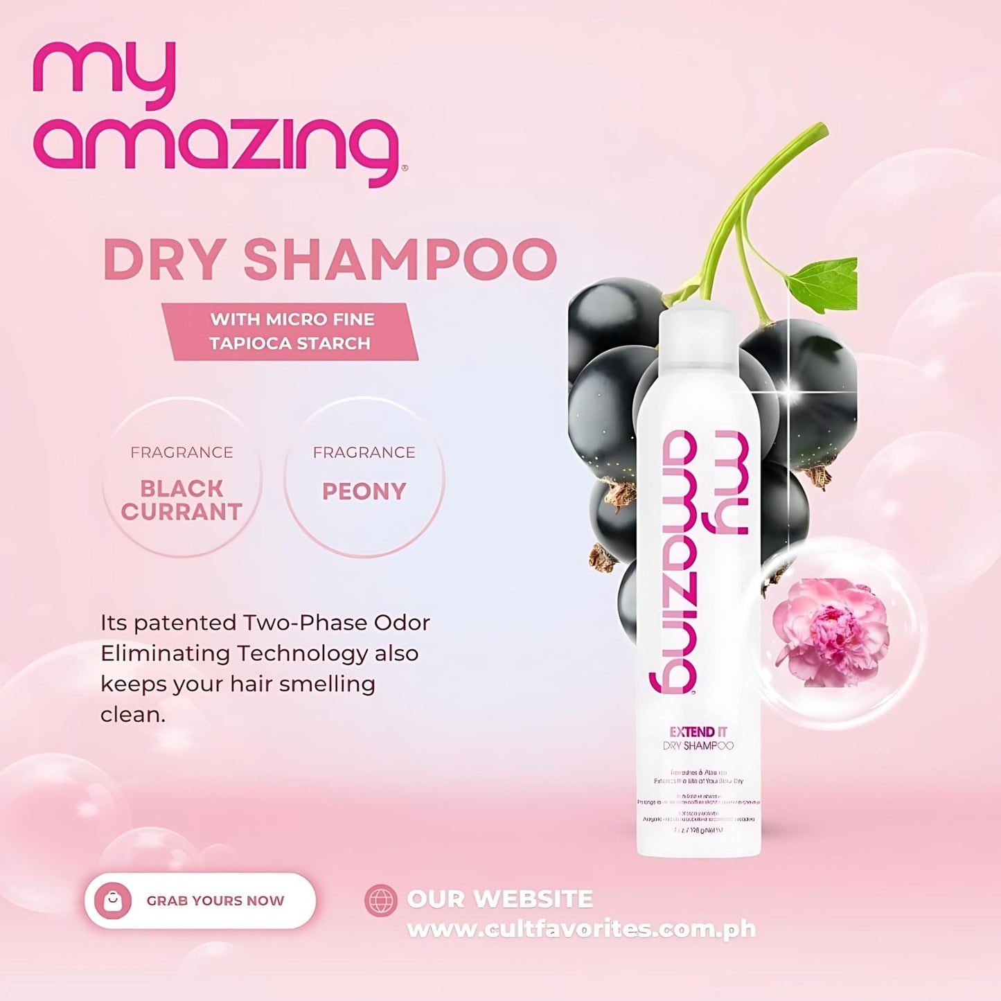 My Amazing Dry Shampoo Extend It 198g