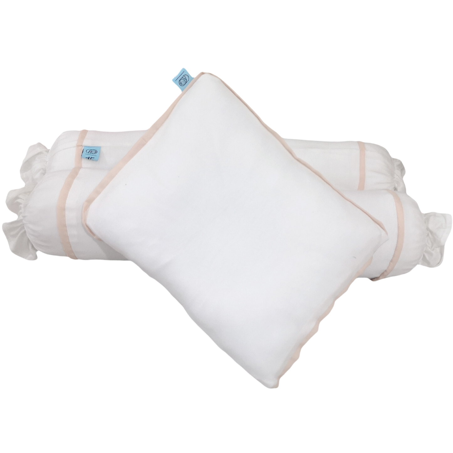 Little Totts Head Pillow and Bolster Set For Babies