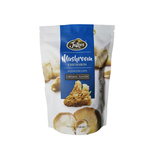 JA Lees Oyster Mushroom Chicharon ORIGINAL Healthy Snack 75g