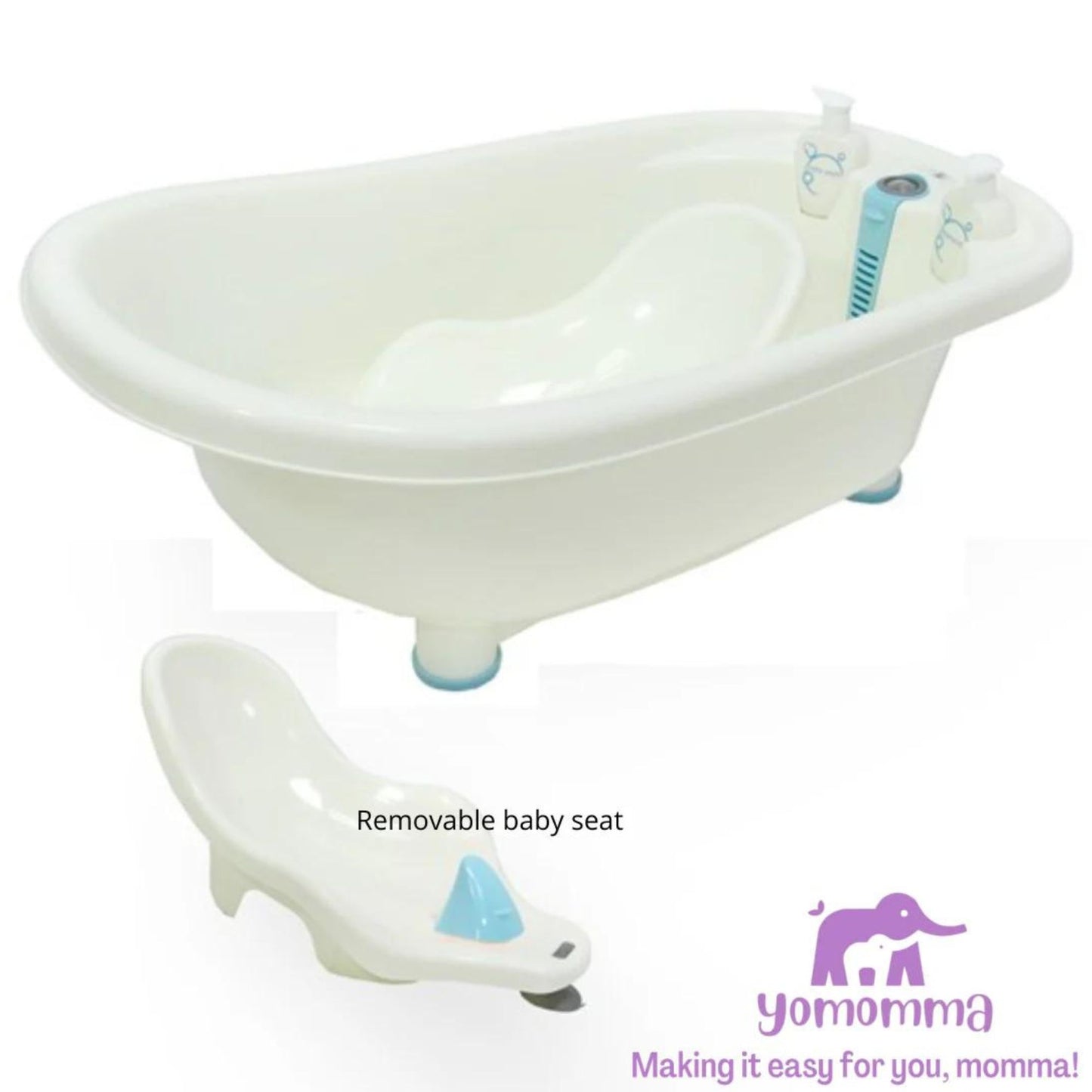 Yomomma Baby Bath Tub with Stand (Newborn-8 Years Old)