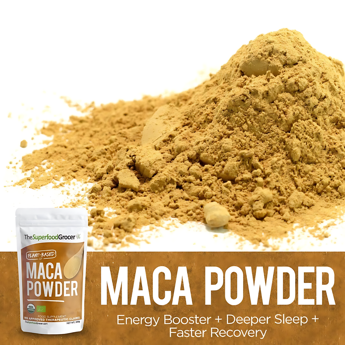 The Superfood Grocer Organic Maca Root Powder 100g
