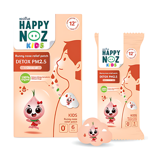 Happy Noz Organic Onion Sticker: Detox PM2.5 (6s)