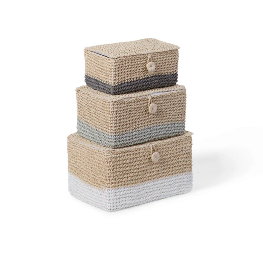 Beaba Set of 3 Storage Baskets