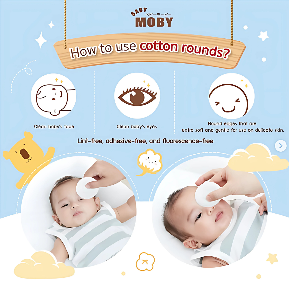 Baby Moby Cotton Rounds