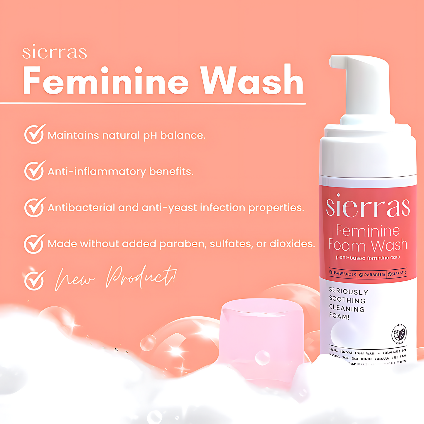Sierras Feminine Wash 150ml