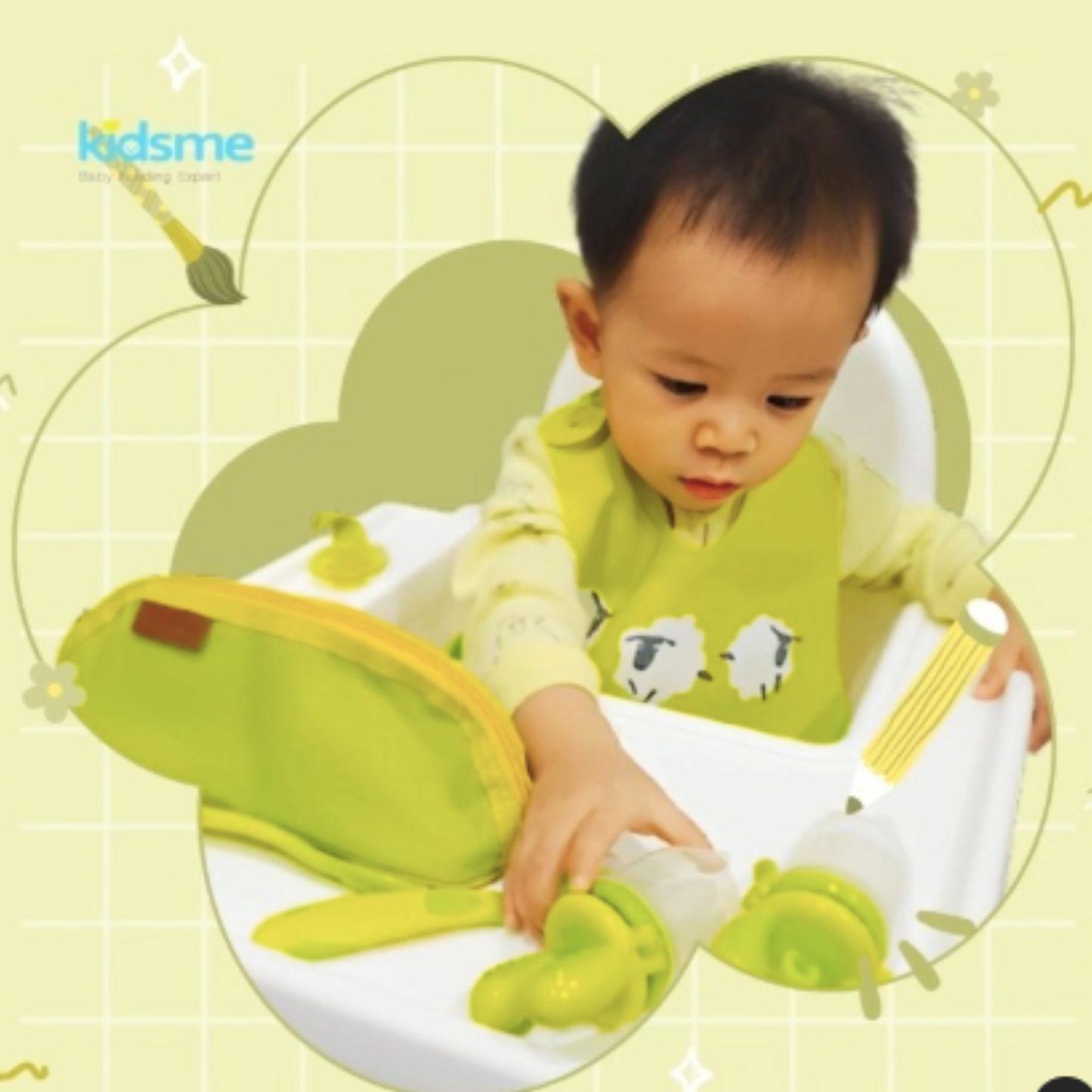 Kidsme Baby Mealtime Kit