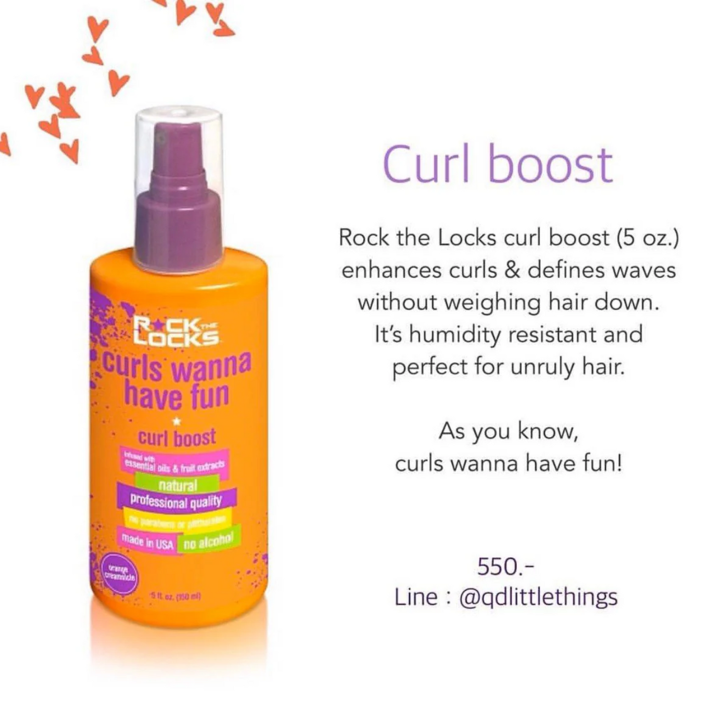 Rock the Locks Kids Curls Wanna Have Fun Curl Boost 150ML