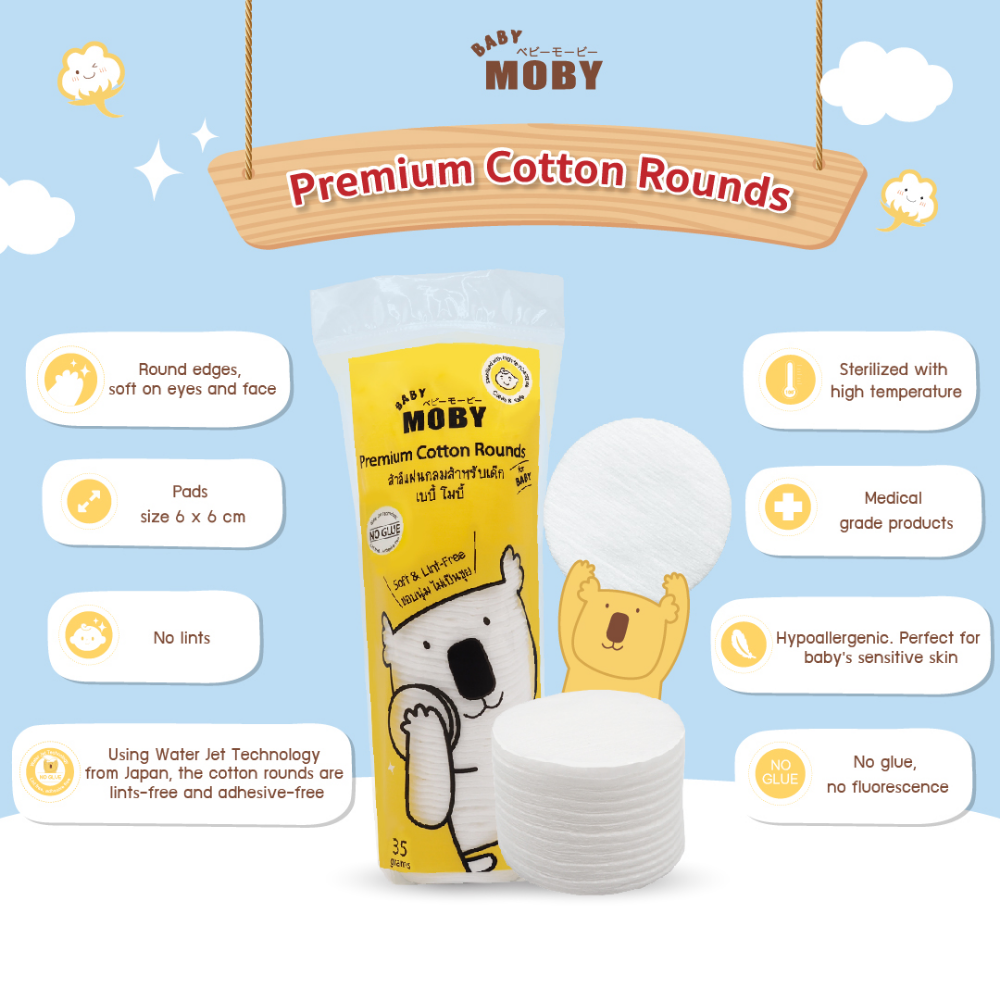 Baby Moby Cotton Rounds