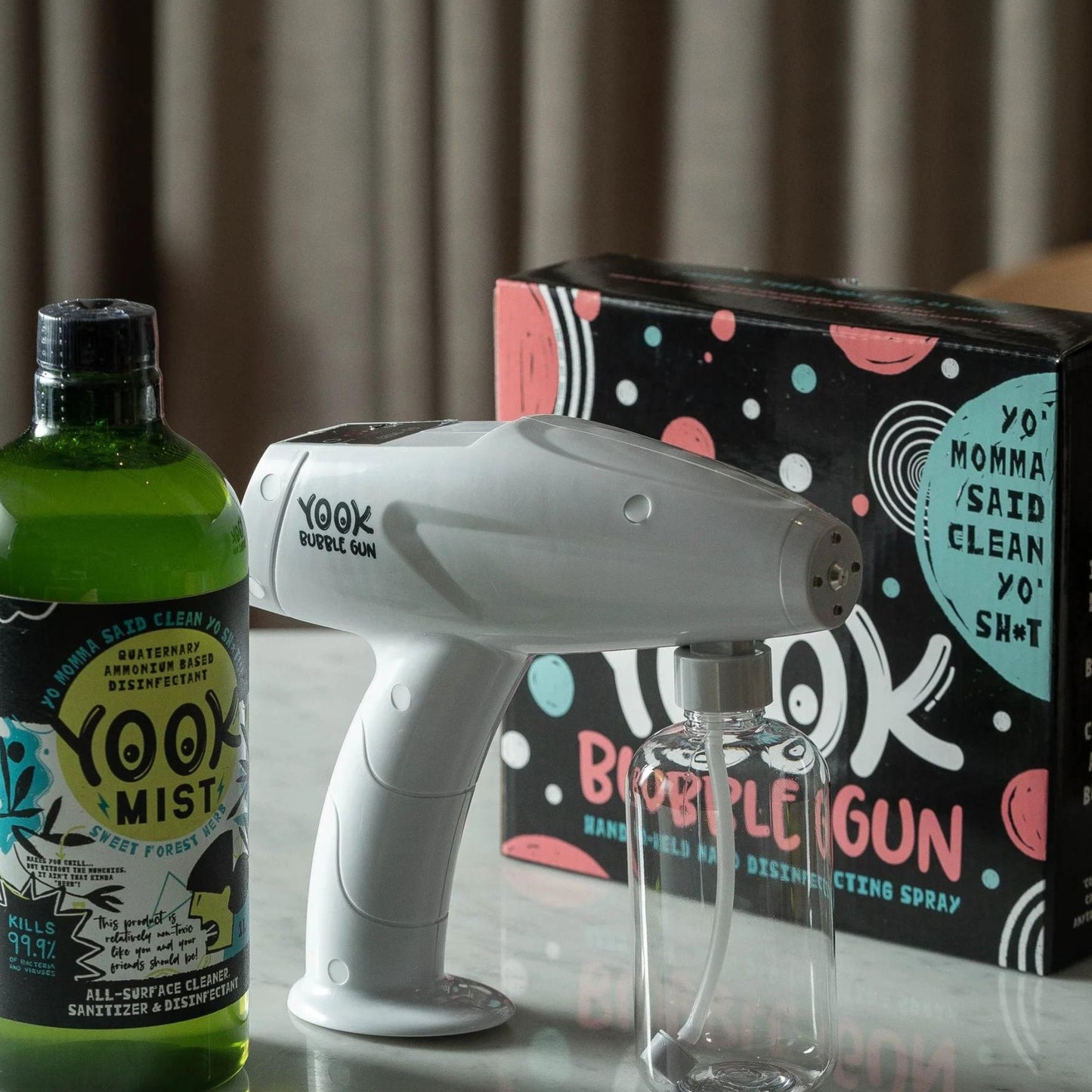 Yook Mist Bubble Gun Nano Disinfecting Spray