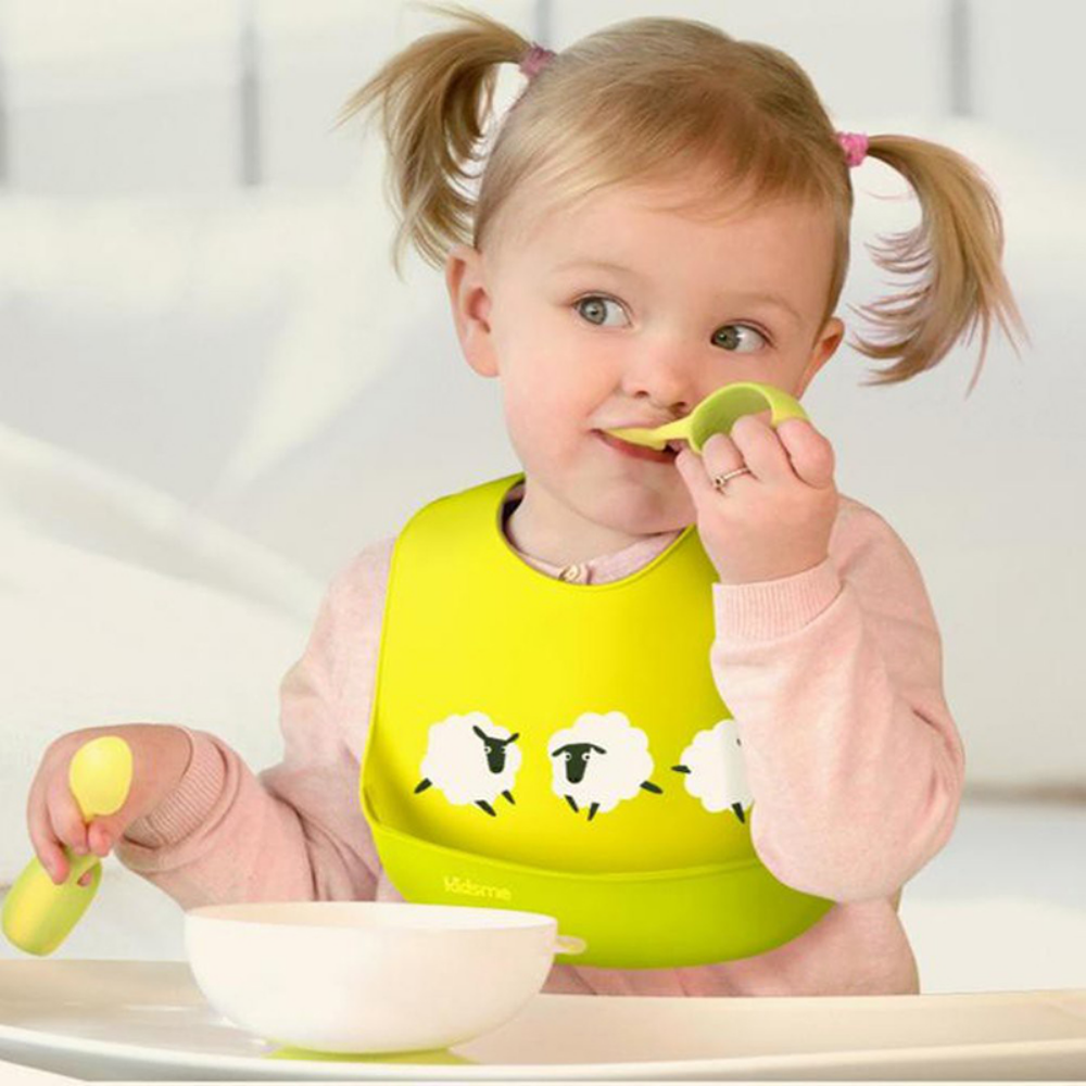 Kidsme Easy Clean Bib | Made from Food Grade Silicone Bib