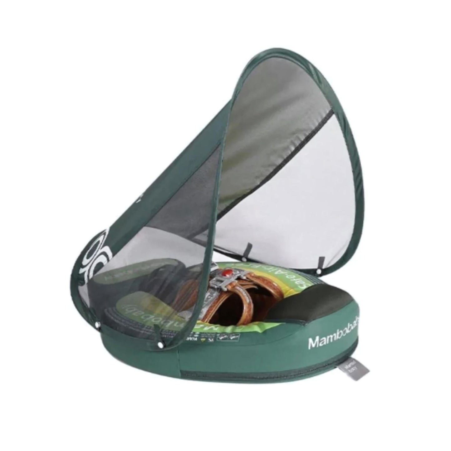 Mambobaby Air-Free Chest Type With Canopy and Stabilizer