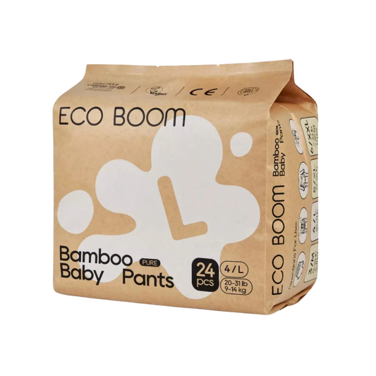 Eco Boom Premium Biodegradable Bamboo Pull Up Diapers Trial Packs