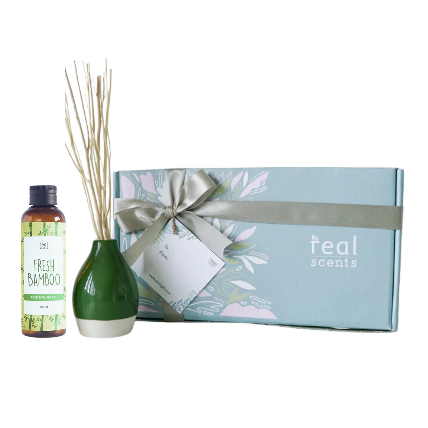 Real Scents Reed Diffuser Set