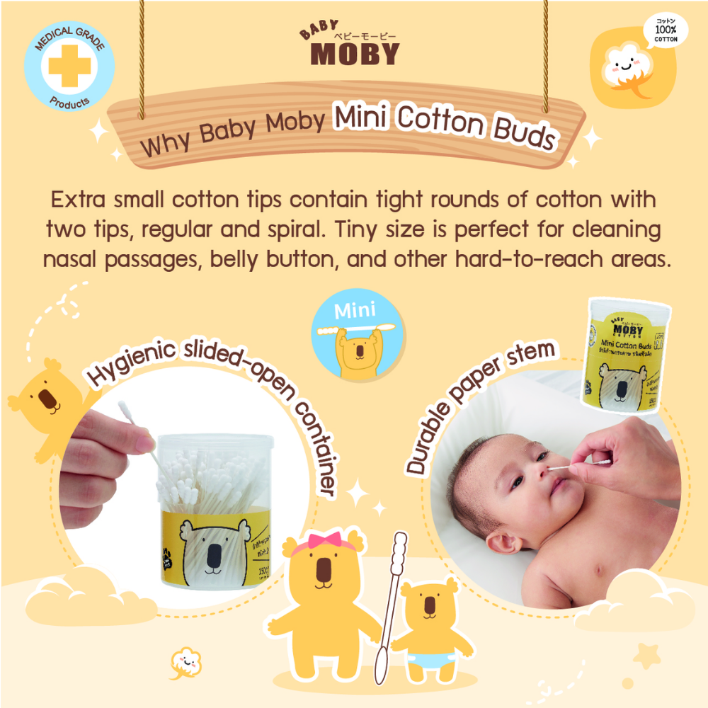 Baby Moby Cotton Buds