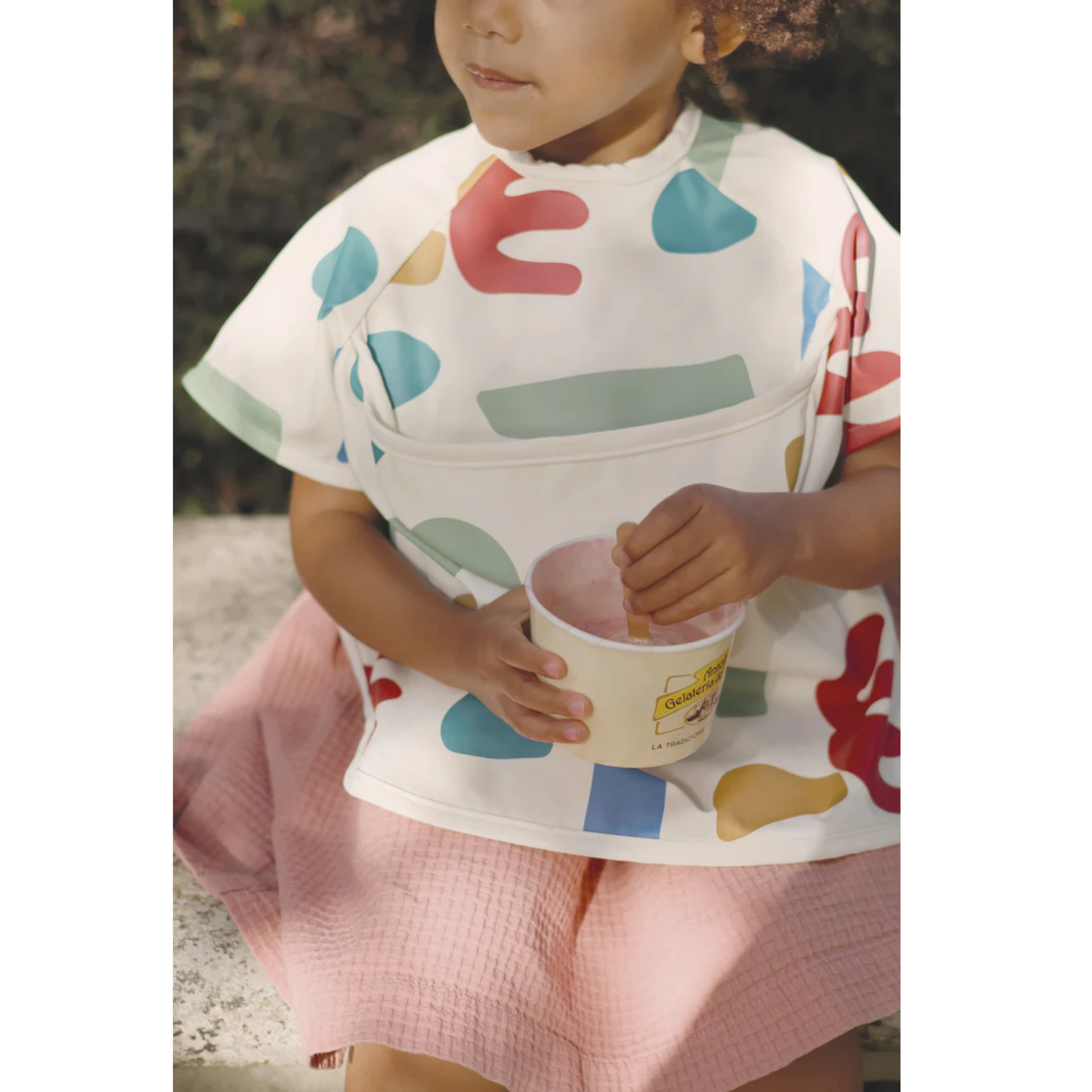 Beaba 2 in 1 Bib Removable Sleeves