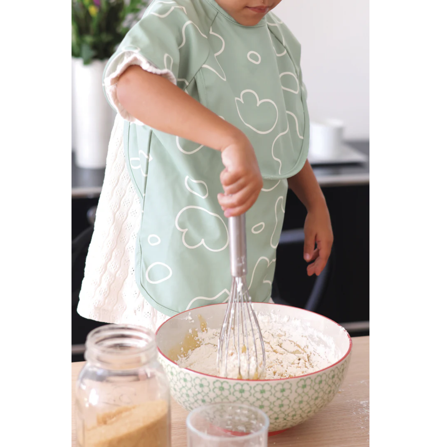 Beaba 2 in 1 Bib Removable Sleeves