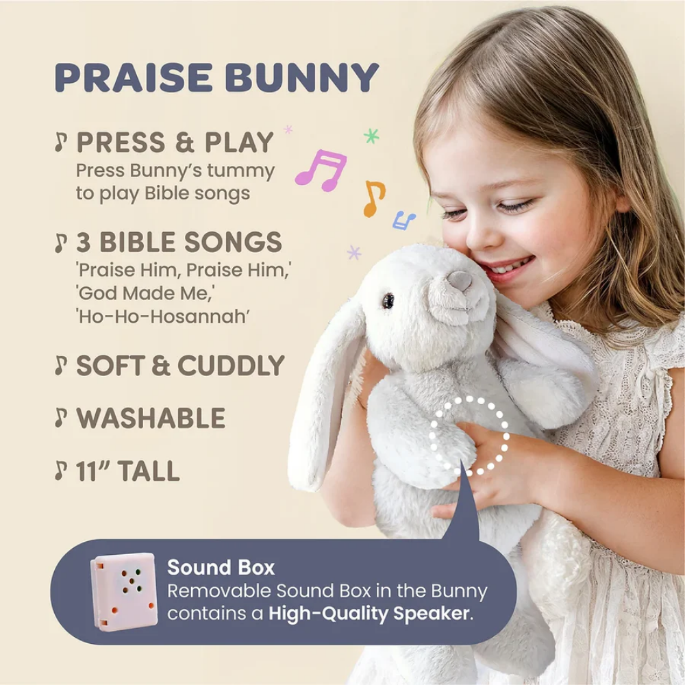 The Happy Kids Collection Praise Bunny Gift Set