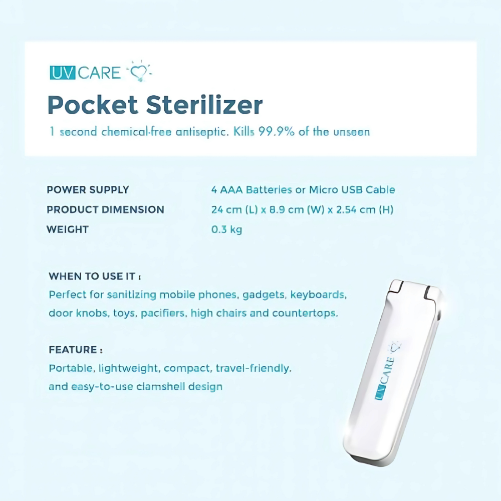 UV Care Pocket Sterilizer