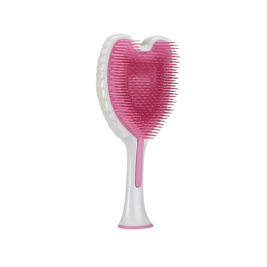 Tangle Angel Hair Brush 2.0 Gloss White Pink Bristles